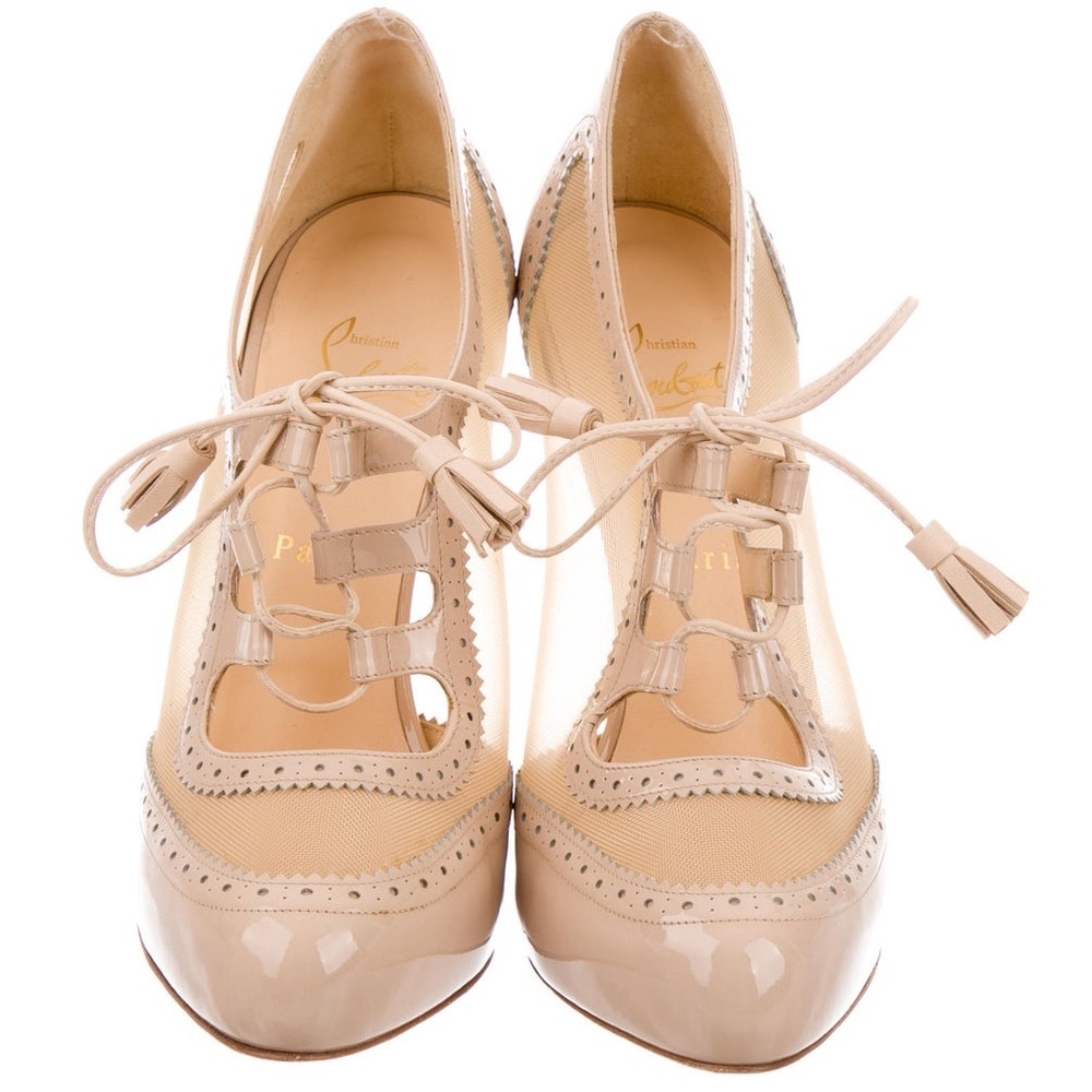 Christian Louboutin Mamimo Rete 120 Patent Calf 37